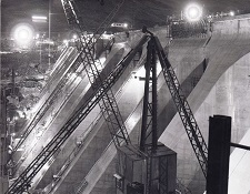 Photographs showcasing construction of assets, events and social occasions